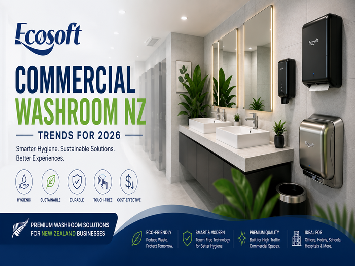 Commercial washroom trends in New Zealand