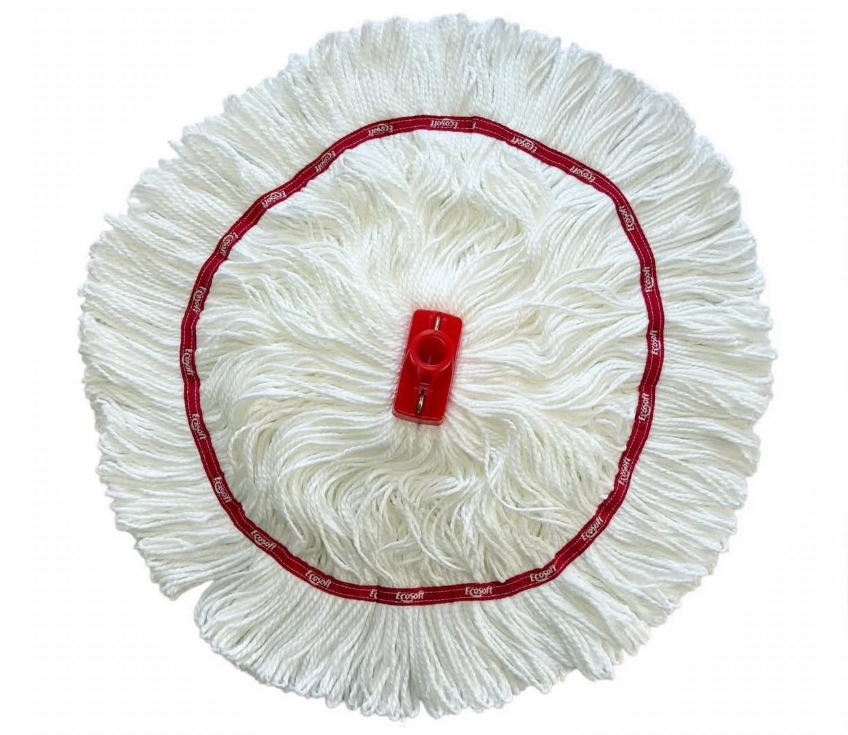 Red Premium Blend Microfibre Mop Head