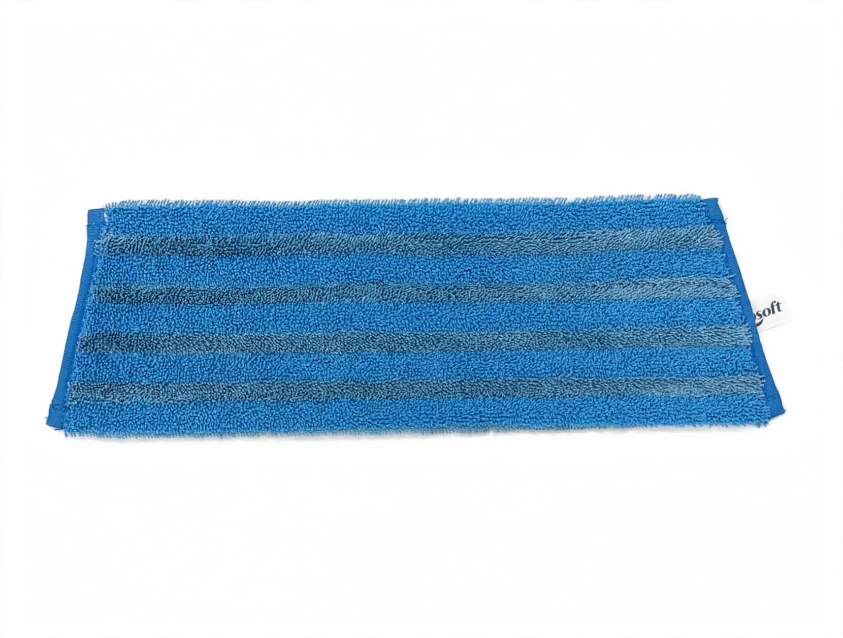 Ecosoft Microfiber Flat Mop Pad Blue
