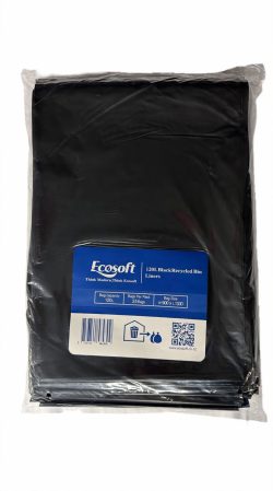 Ecosoft 120L Bin Liner 30mu - 25 Bags/Pack