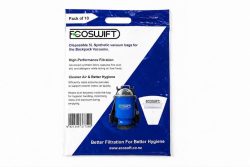 Ecoswift Disposable 5L Synthetic Vacuum Bags - 10/Pack