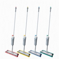 Ecosoft Flat Mop with Spray Bottle Set
